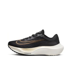 Nike Zoom Fly 5 Black Metallic Gold Grain